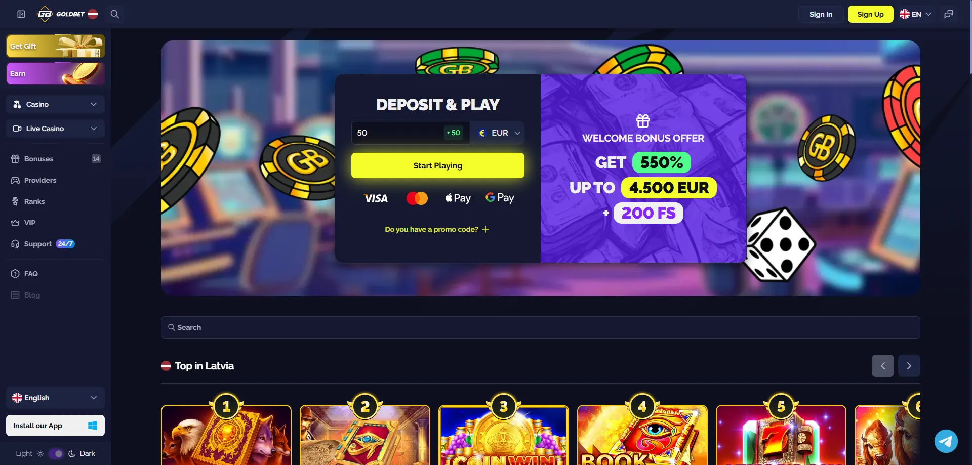 Goldbet Casino предимства и недостатъци за онлайн играчи